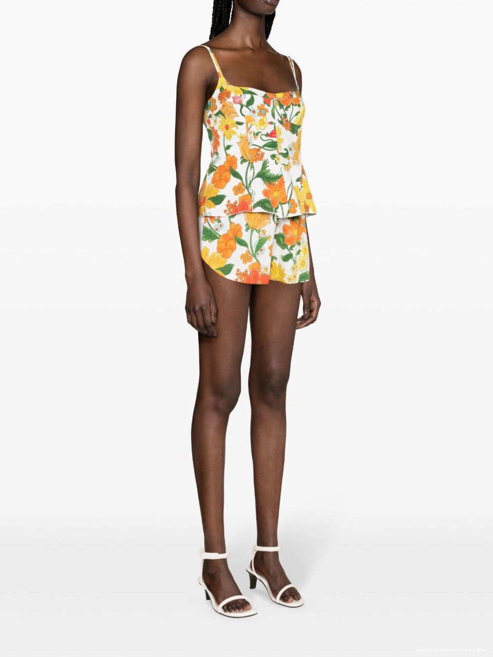 Affordable Stella Women floral-print shorts McCartney track 0815